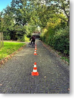 Das Mountainbike-Angebot in der Mittagspause an der EKS Bad Salzuflen