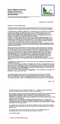 Elternbrief vom 29.06.2026 EKS Bad Salzuflen