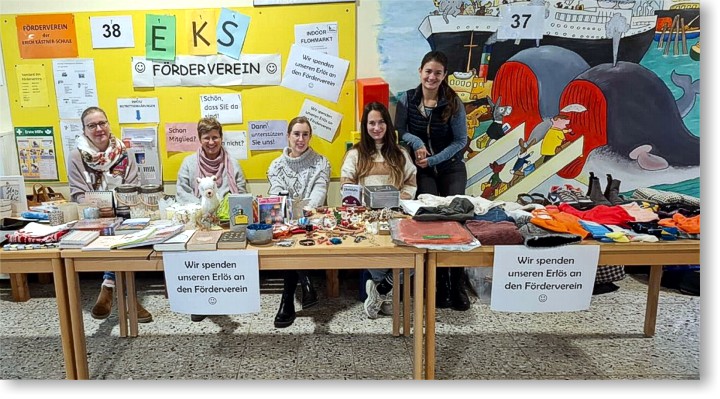 Flohmarktzeit in der EKS