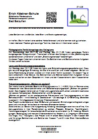 Herbstferienbrief 2025 der EKS Bad Salzuflen