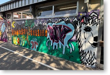 MINT-Projekt Graffiti Bild 1