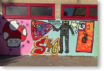 MINT-Projekt Graffiti Bild 5