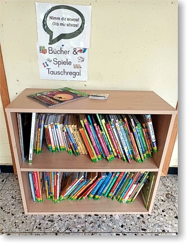 Konzept Schulb&uuml;cherei - Tauschregal - Erich K&auml;stner-Schule Bad Salzuflen