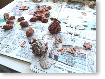 Foto Töpfern an der Erich Kästner-Schule Bad Salzuflen